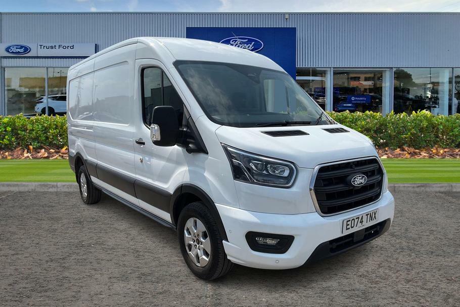 Ford Transit Custom 350 Limited L3 H2 Lwb Medium Roof Fwd 2.0 Ecoblue White