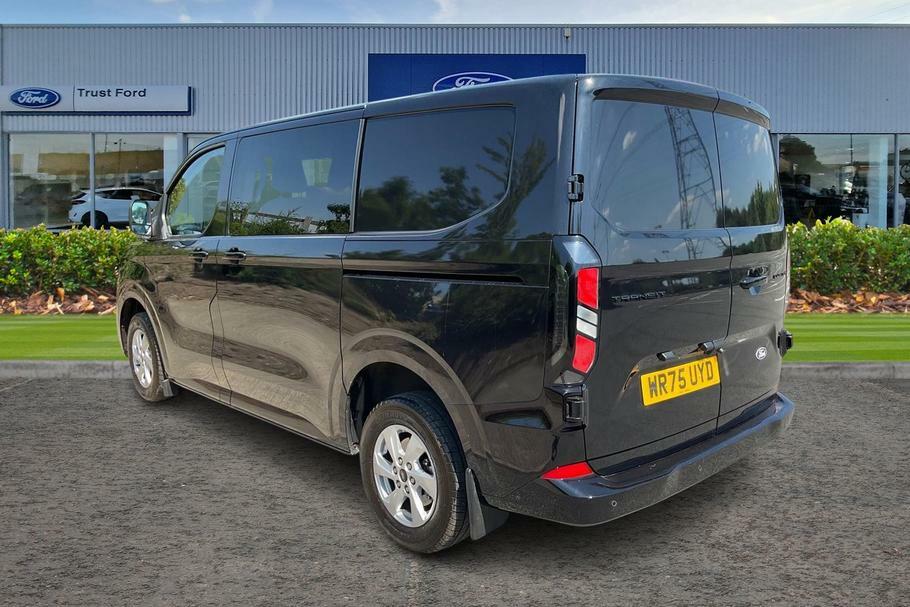 Ford Transit Custom 320 Limited L1 Swb Fwd Double Cab In Van 2.0 Ecobl WR75UYD Black #2