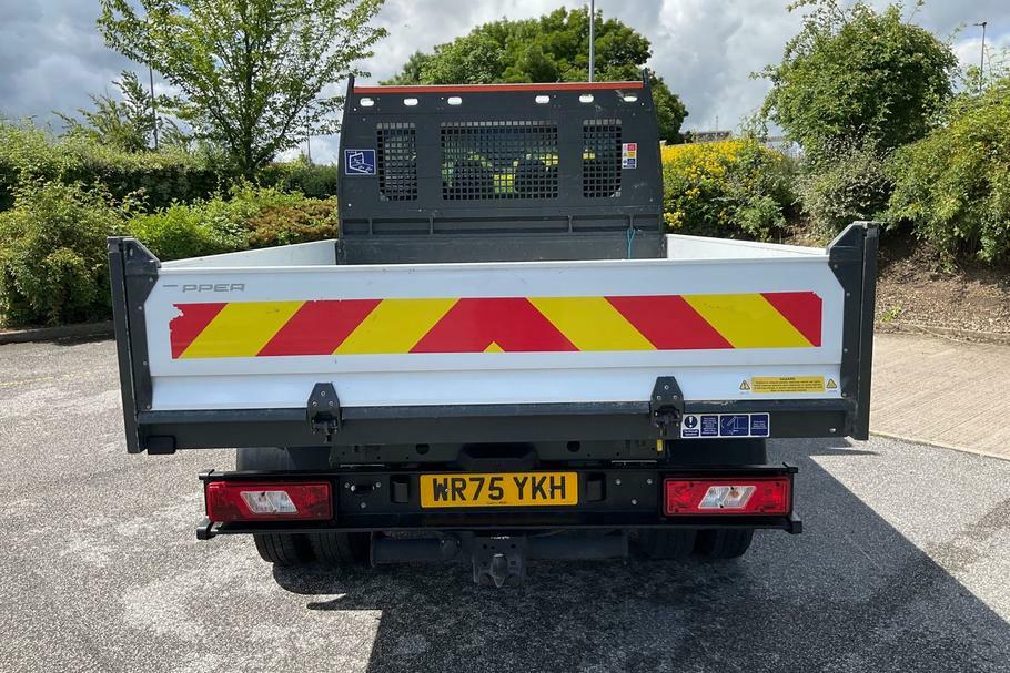 Ford Transit Custom 350 Leader L2 Mwb Double Cab Tipper Rwd 2.0 Ecoblu White #6