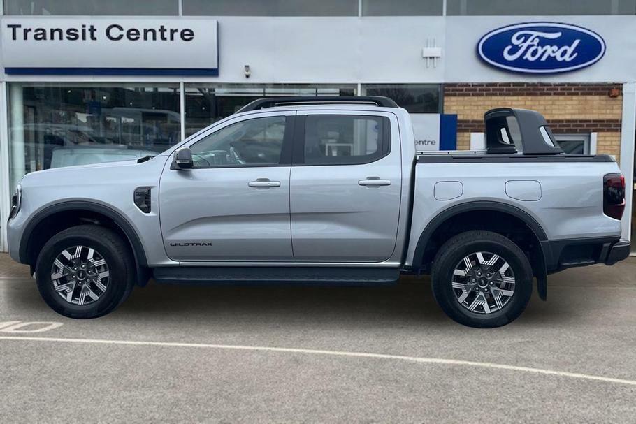 Ford Ranger Pick Up D Cab Wildtrak 3.0 Ecoblue V6 240 Silver #5