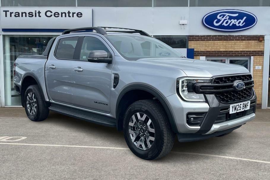Ford Ranger Pick Up D Cab Wildtrak 3.0 Ecoblue V6 240 Silver