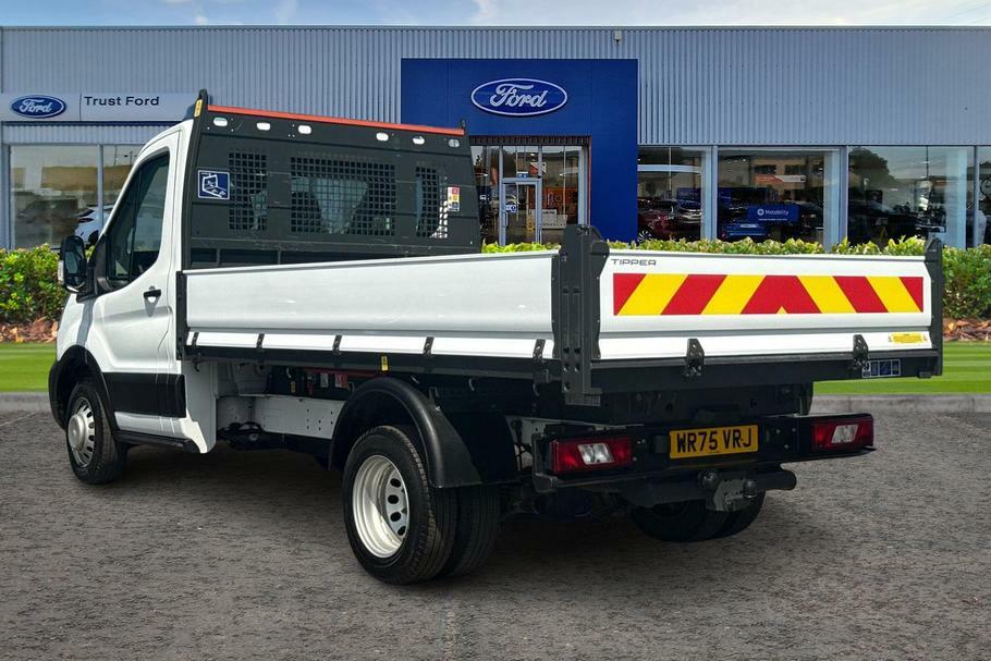Ford Transit Custom 350 Leader L2 Mwb Single Cab Tipper Rwd 2.0 Ecoblu White #2
