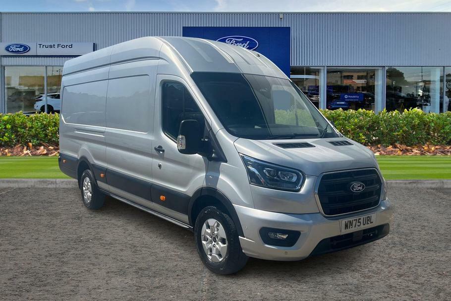 Ford Transit Custom 350 Limited L4 H3 Elwb High Roof Rwd 2.0 Ecoblue 1 Silver