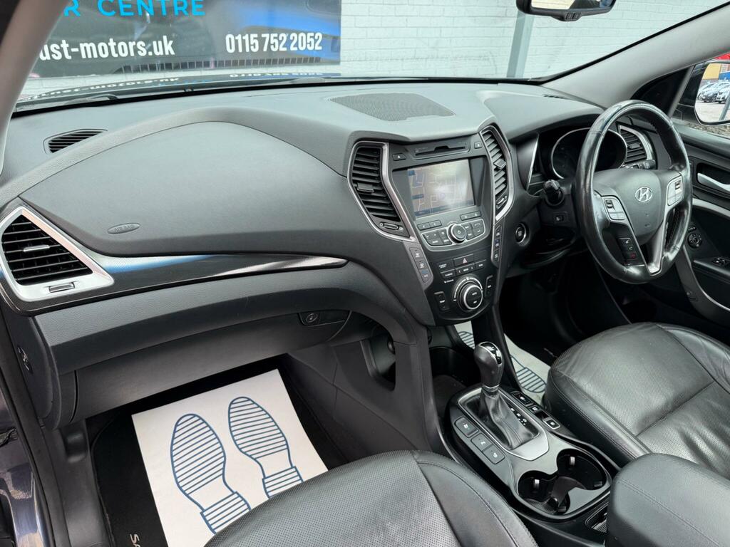 Hyundai Santa Fe Premium Se Blue #2