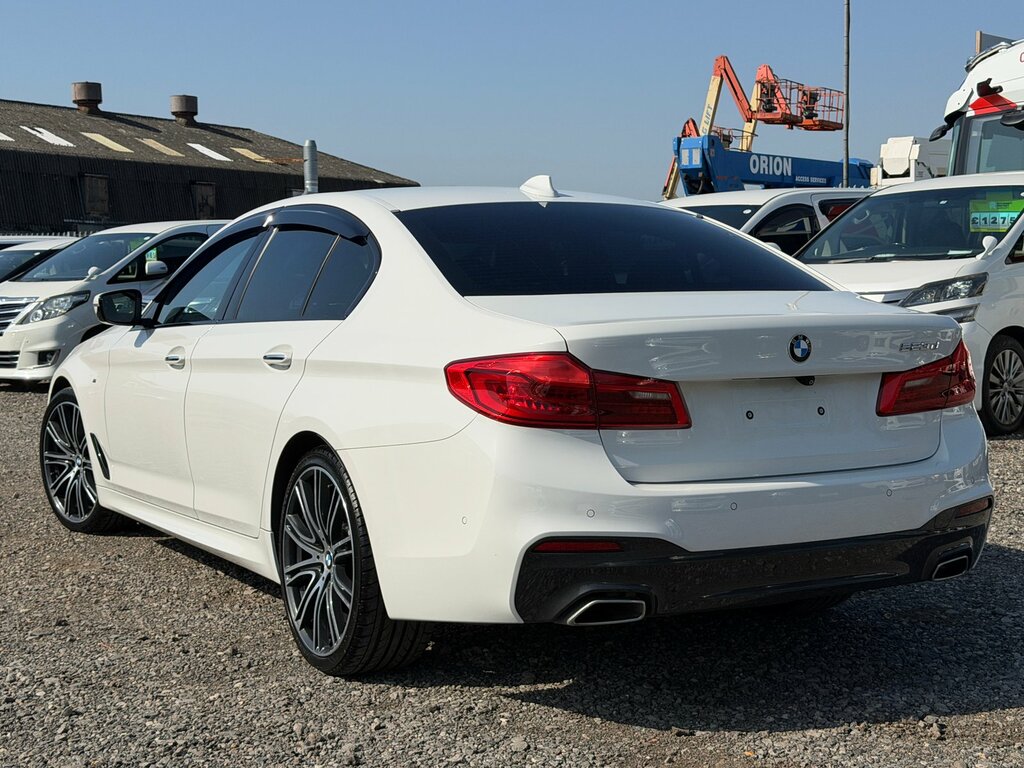 BMW 5 Series M Sport Japanese Import - 54 000 Miles - Full Bm White #2