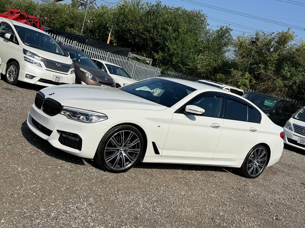 BMW 5 Series M Sport Japanese Import - 54 000 Miles - Full Bm White #6
