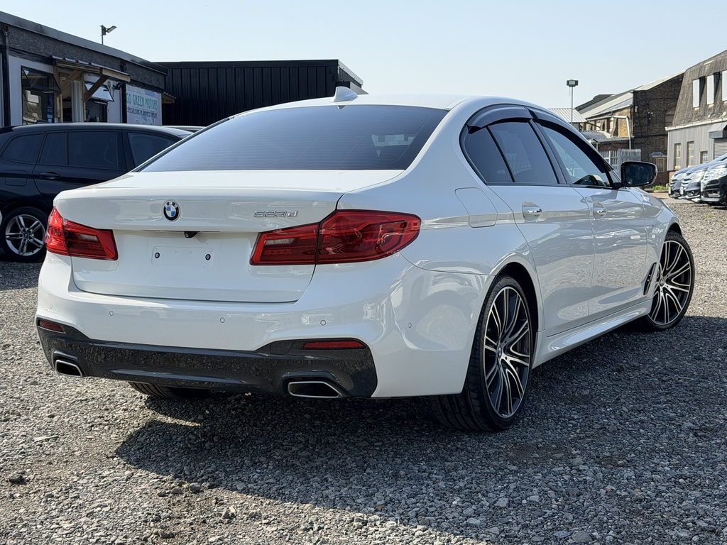 BMW 5 Series M Sport Japanese Import - 54 000 Miles - Full Bm White #3