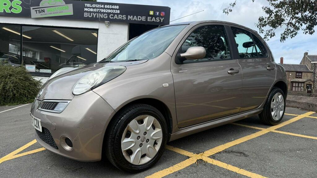 Nissan Micra 1.2 16V Acenta Beige #3