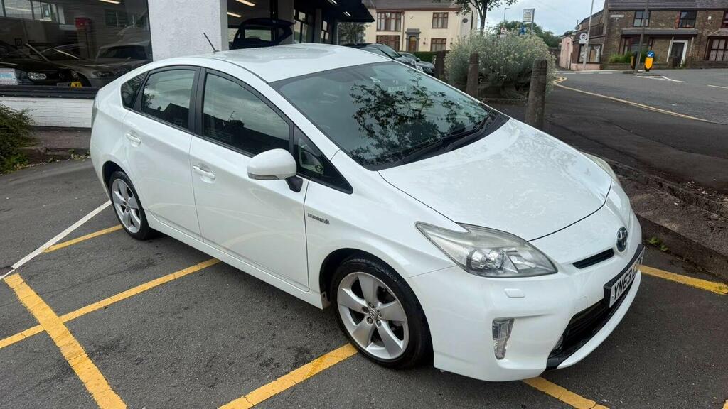 Toyota Prius 1.8 Vvt-h T Spirit Cvt Euro 5 Ss White #5