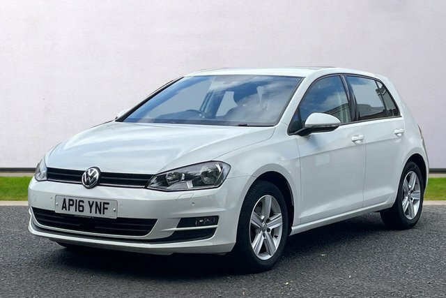 Volkswagen Golf Tsi Bluemotion Tech Match AP16YNF White #3