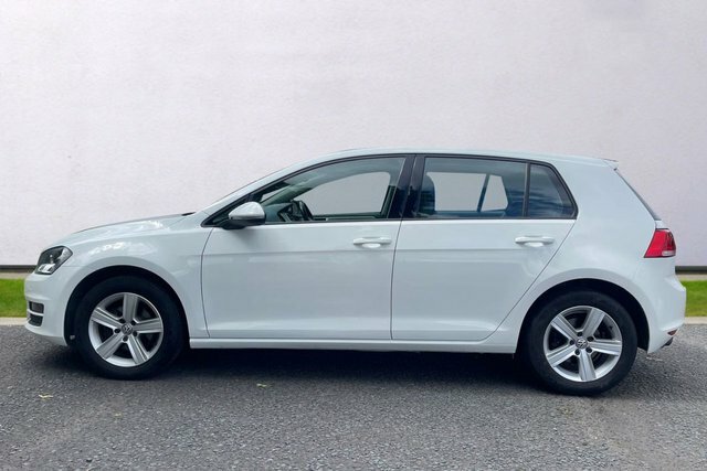 Volkswagen Golf Tsi Bluemotion Tech Match AP16YNF White #4