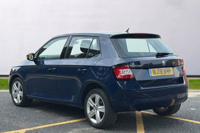 Skoda Fabia Tsi Se L Hatchback BJ18BRF Blue #5