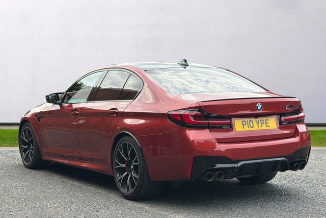 BMW M5 V8 Competition Saloon P10YPE Red #5