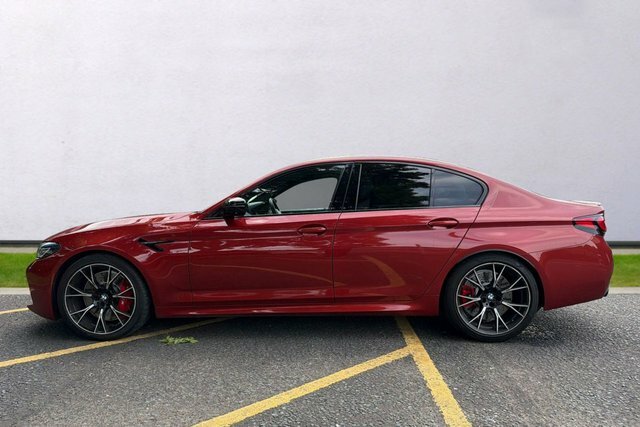 BMW M5 V8 Competition Saloon P10YPE Red #4
