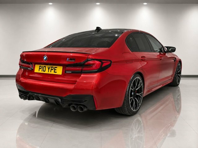 BMW M5 V8 Competition Saloon Red #6