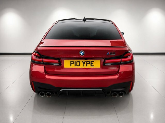 BMW M5 V8 Competition Saloon Red #5