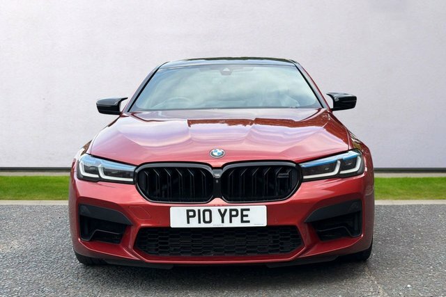 BMW M5 V8 Competition Saloon P10YPE Red #2
