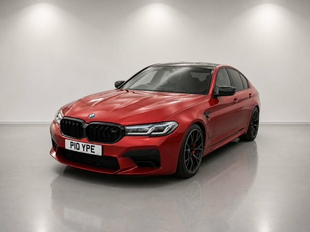 BMW M5 V8 Competition Saloon Red #2