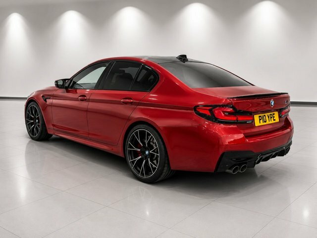 BMW M5 V8 Competition Saloon Red #3