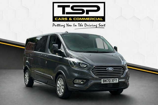 Ford Tourneo Custom 320 Ecoblue Titanium Minibus Grey