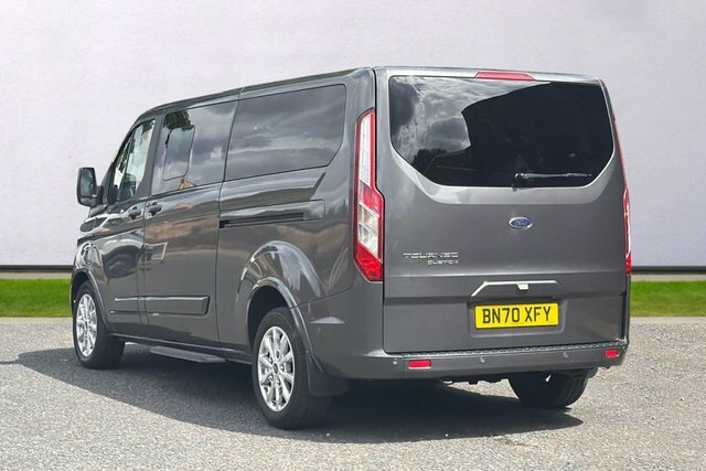 Ford Tourneo Custom 320 Ecoblue Titanium Minibus Grey #4