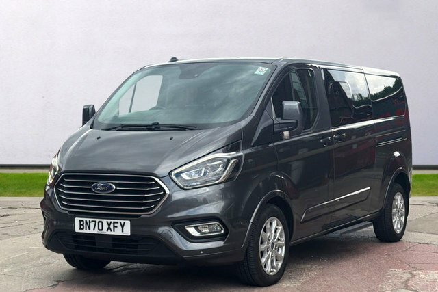 Ford Tourneo Custom 320 Ecoblue Titanium Minibus Grey #3