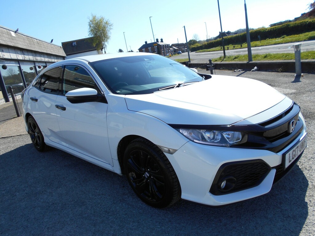 Honda Civic Hatchback 1.0 Vtec Turbo Sr 201717 LG17UNY White #2