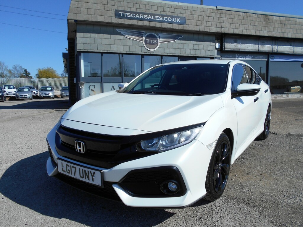 Honda Civic Hatchback 1.0 Vtec Turbo Sr 201717 LG17UNY White