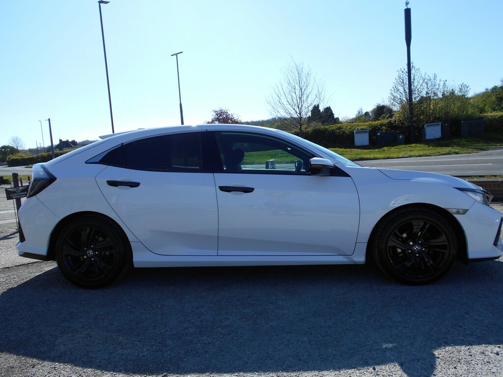 Honda Civic Hatchback 1.0 Vtec Turbo Sr 201717 LG17UNY White #4