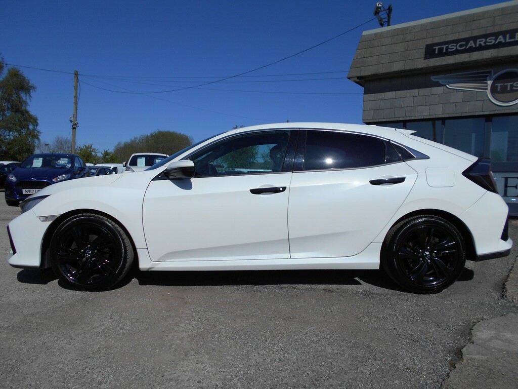 Honda Civic Hatchback 1.0 Vtec Turbo Sr 201717 LG17UNY White #3