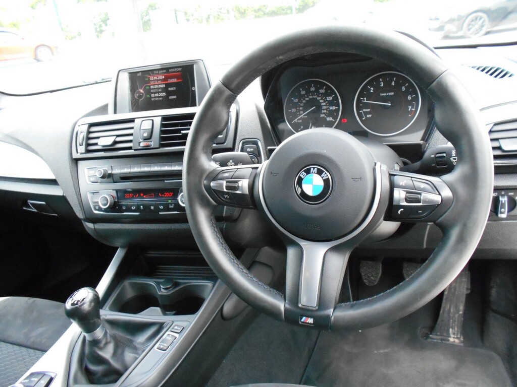 BMW 1 Series 1.6 116I M Sport 5-Door White #5