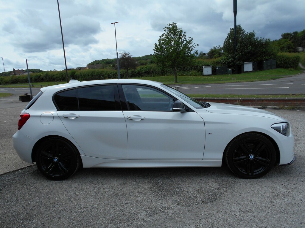 BMW 1 Series 1.6 116I M Sport 5-Door White #4