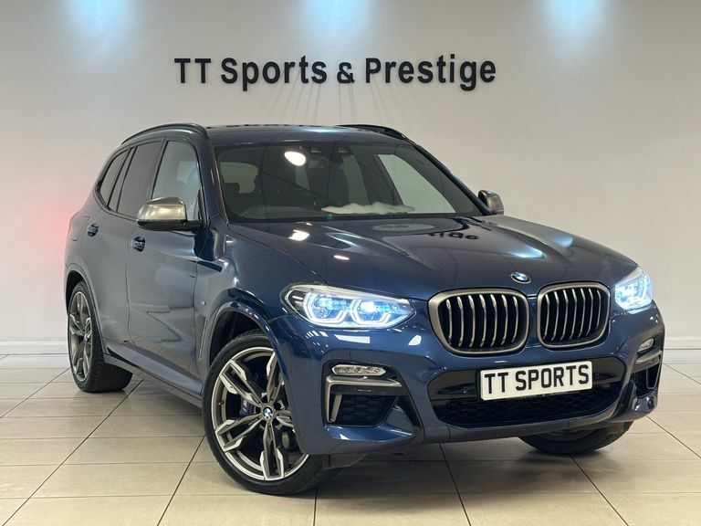 BMW X3 Xdrive M40d Step 6000 Optional Extras, 2 WH69HRC Blue #3