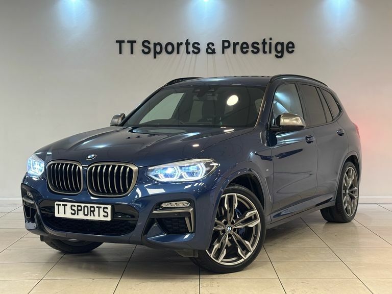 BMW X3 Xdrive M40d Step 6000 Optional Extras, 2 Blue