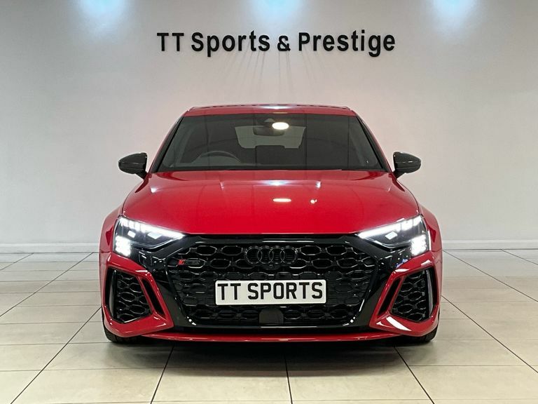 Audi RS3 Rs 3 Tfsi Quattro Carbon Black S Tronic 19 Rs Red #2