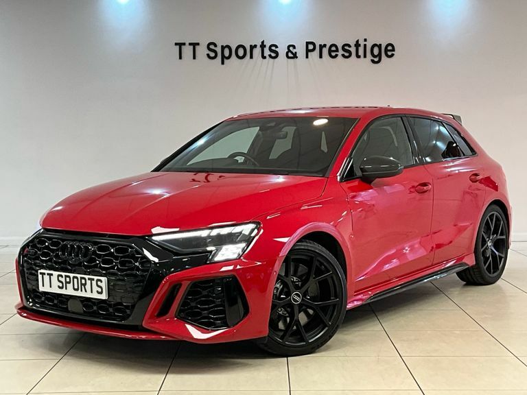 Audi RS3 Rs 3 Tfsi Quattro Carbon Black S Tronic 19 Rs Red