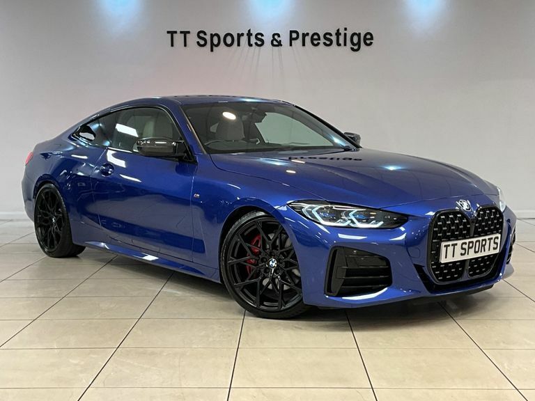 BMW 4 Series M440i Xdrive Mht Step 20 M Performance G Blue #3