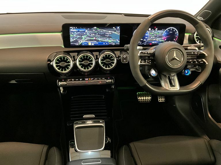 Mercedes-Benz A Class A45 Amg S 4Matic Plus 19 Gloss Black A Black #5