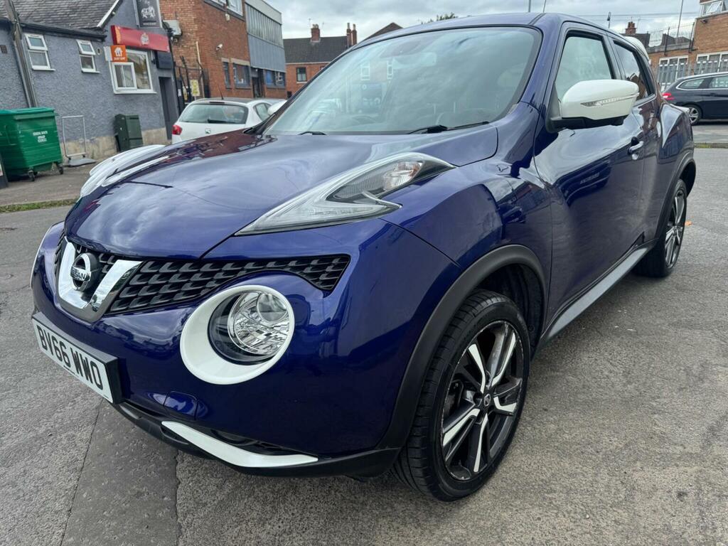 Nissan Juke Suv 1.6 Tekna Xtron Euro 6 201666 BV66WWO Blue #6