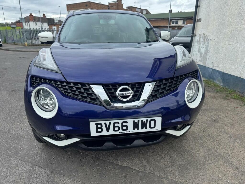 Nissan Juke Suv 1.6 Tekna Xtron Euro 6 201666 BV66WWO Blue #2