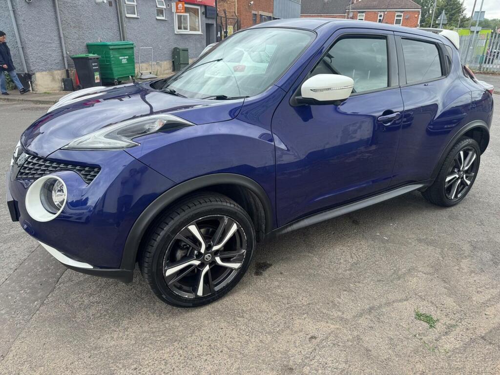 Nissan Juke Suv 1.6 Tekna Xtron Euro 6 201666 BV66WWO Blue #3