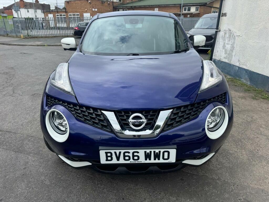 Nissan Juke Suv 1.6 Tekna Xtron Euro 6 201666 BV66WWO Blue #5