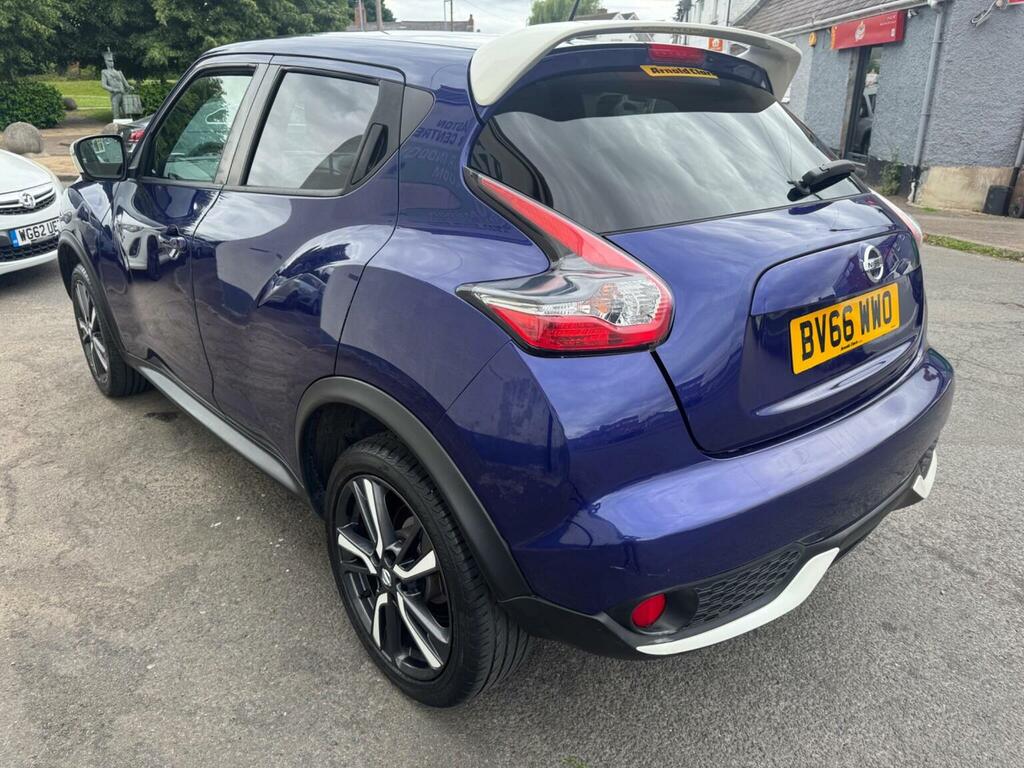 Nissan Juke Suv 1.6 Tekna Xtron Euro 6 201666 BV66WWO Blue #4