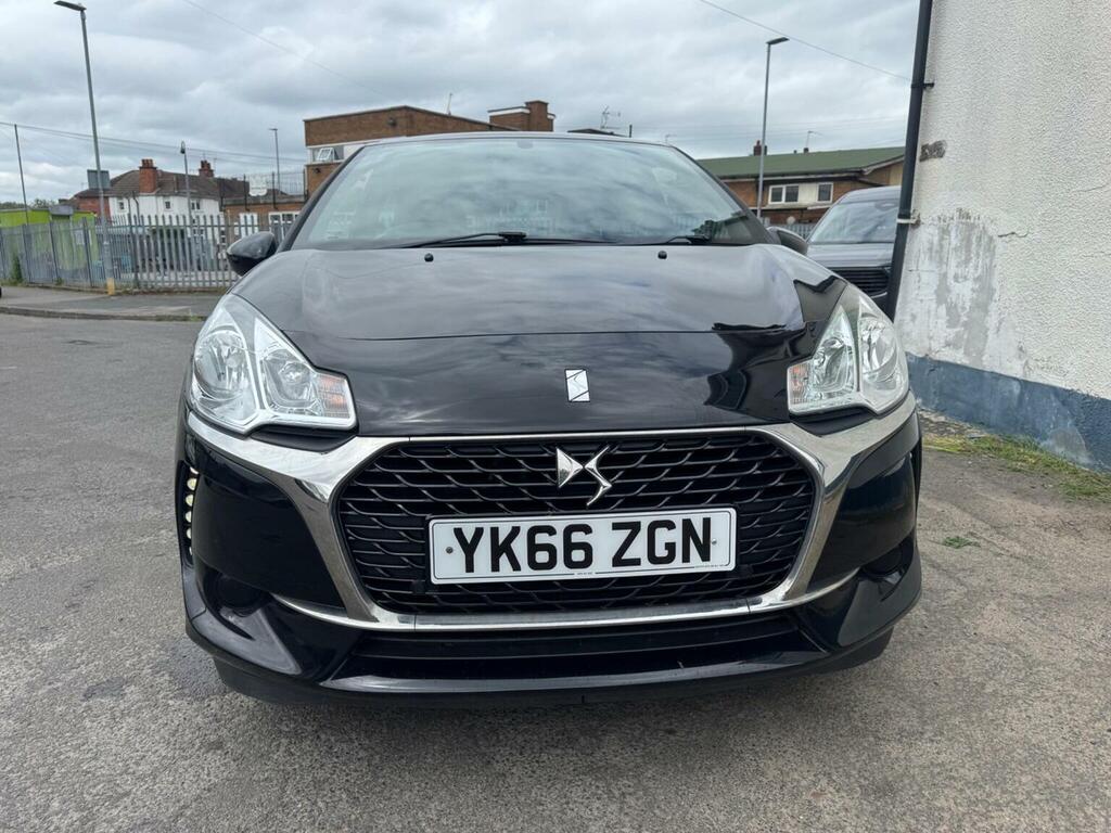 DS DS 3 Hatchback 1.2 Puretech Chic Euro 6 201666 YK66ZGN Black #2