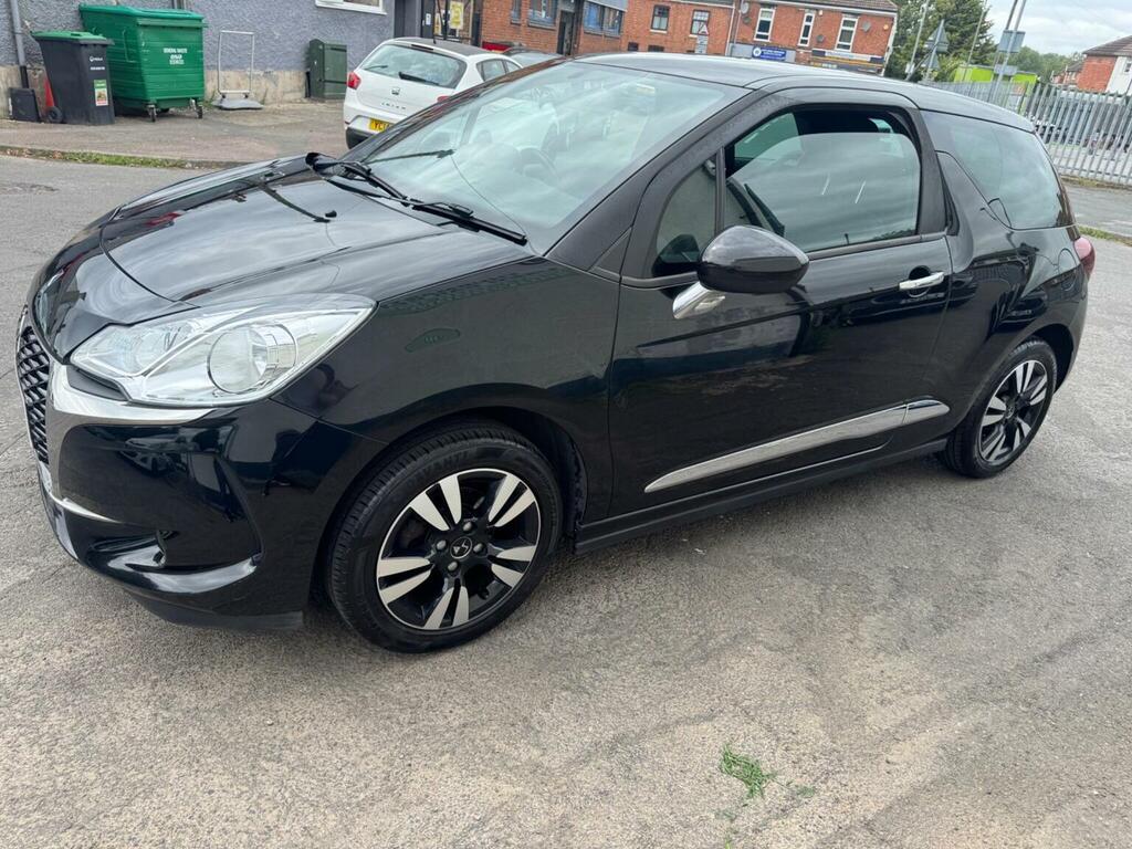 DS DS 3 Hatchback 1.2 Puretech Chic Euro 6 201666 YK66ZGN Black #3