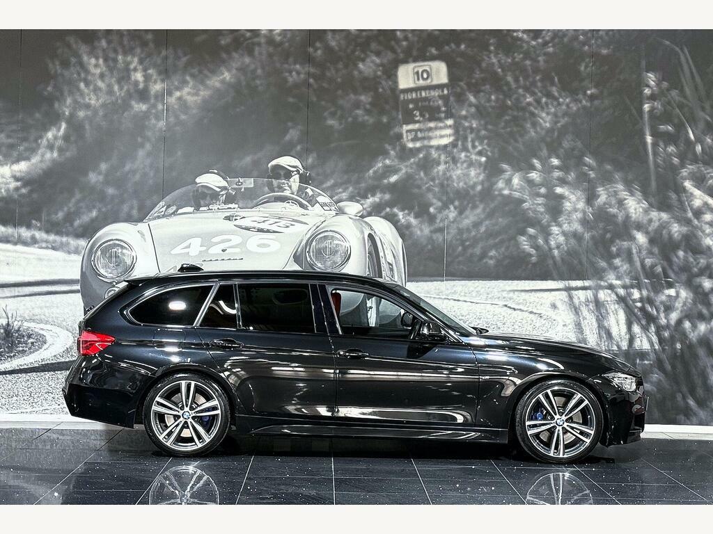 BMW 3 Series 3.0 330D M Sport Touring Euro 6 S S YL65GUG Black #5