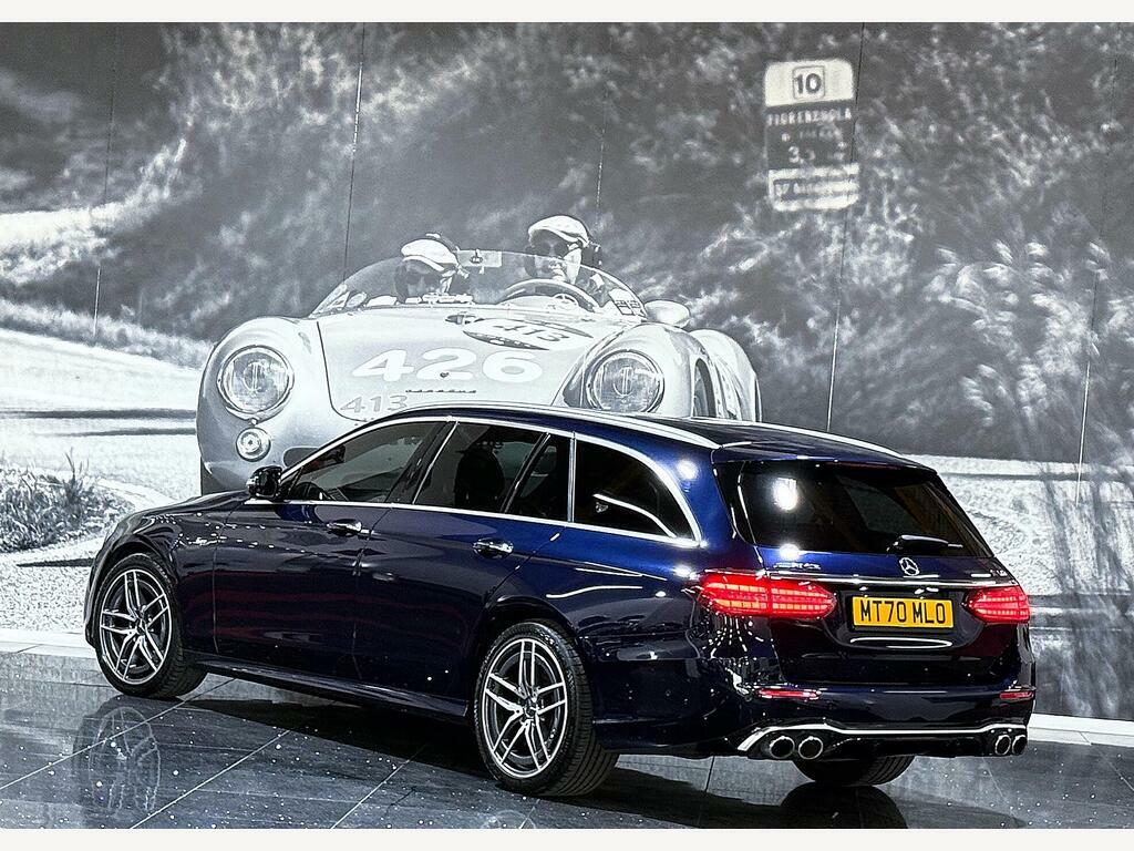 Mercedes-Benz E Class 3.0 E53h Biturbo Mhev Amg Premium Spds Tct 4Mati Blue #3