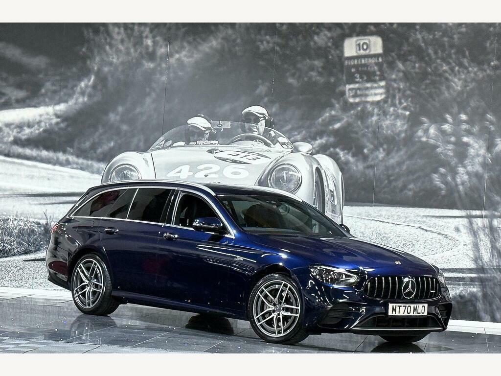 Mercedes-Benz E Class 3.0 E53h Biturbo Mhev Amg Premium Spds Tct 4Mati Blue