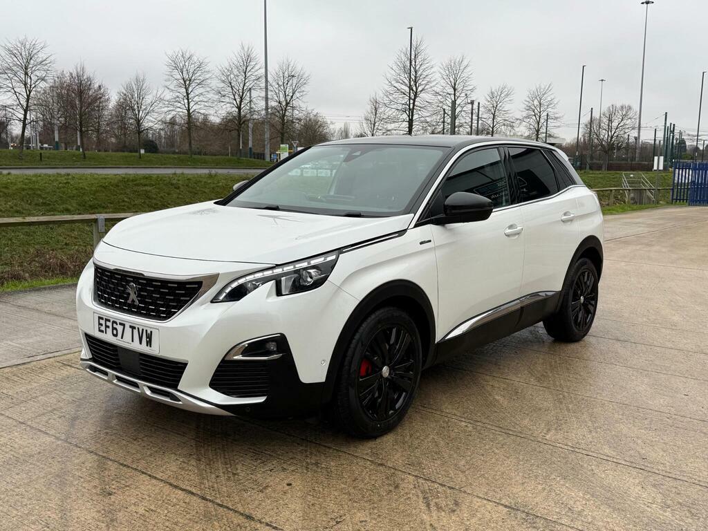 Peugeot 3008 1.6 Bluehdi Gt Line Eat Euro 6 S S White #4