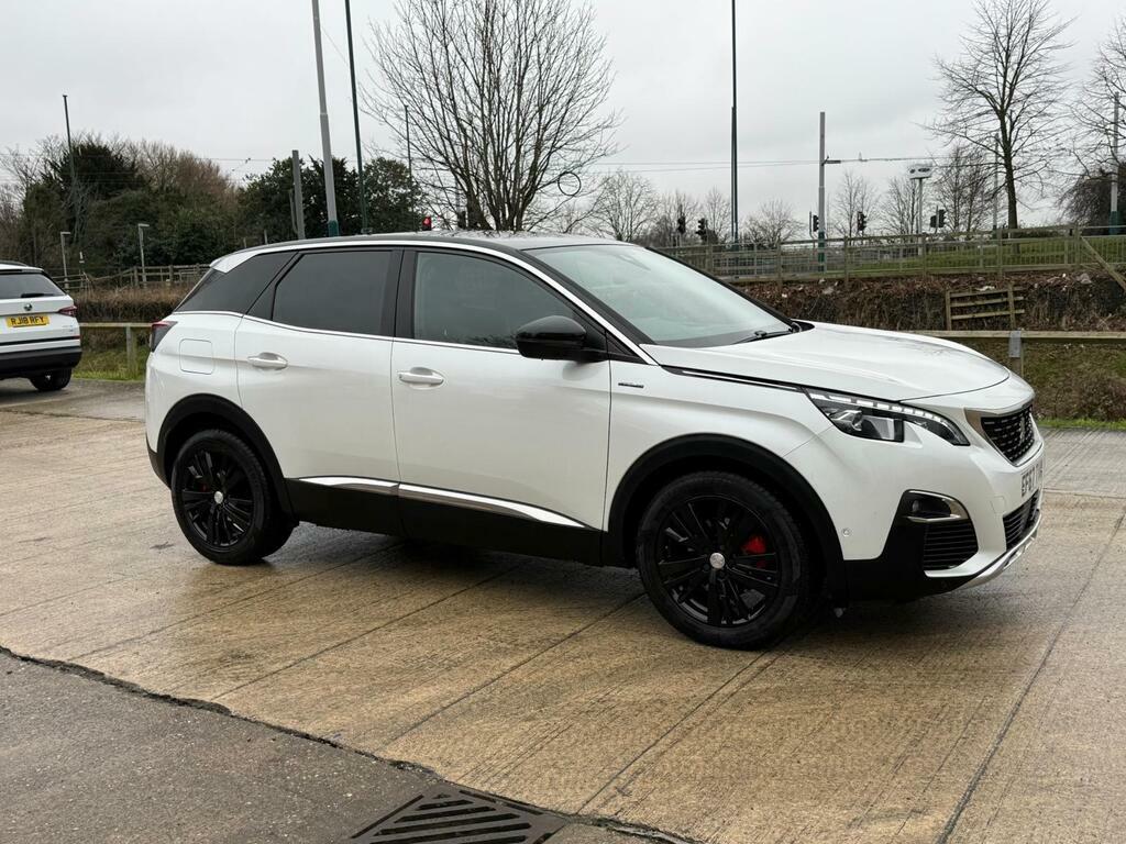 Peugeot 3008 1.6 Bluehdi Gt Line Eat Euro 6 S S White #2